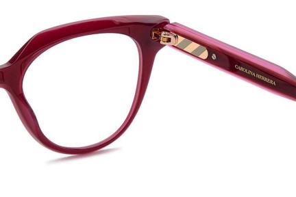 Brillen Carolina Herrera HER0224 QHO Rechteck Rot