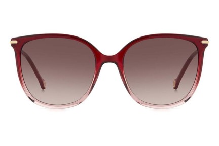 Sunglasses Carolina Herrera HER0229/S 2OO/HA Quadratisch Rot