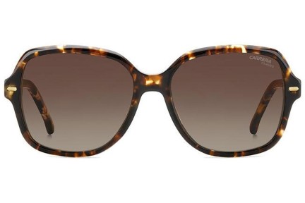 Sonnenbrille Carrera CARRERA3028/S WR9/LA Polarized Quadratisch Havanna