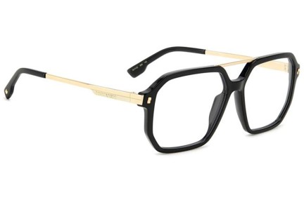 Glasses Dsquared2 D20123 2M2 Quadratisch Schwarz