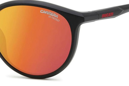 Sunglasses Carrera Ducati CARDUC035/S 003/UZ Rund Schwarz