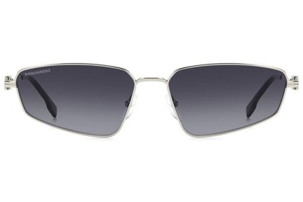 Sonnenbrille Dsquared2 ICON0015/S 010/9O Rechteck Silber