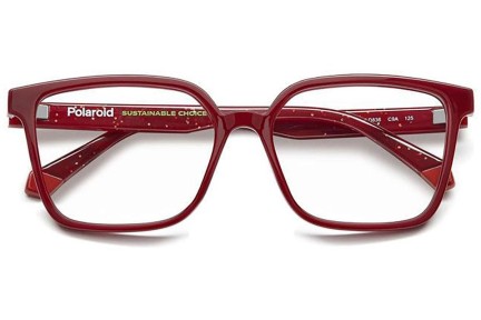 Glasses Polaroid Junior PLDD836 C9A Rechteck Rot