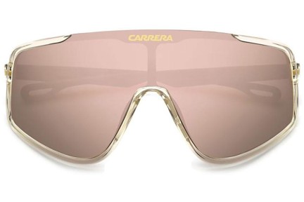 Sonnenbrille Carrera CARRERA4017/S 2T3/0J Monoscheibe | Shield Beige