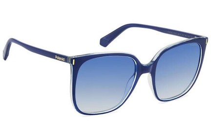 Sonnenbrille Polaroid PLD6218/S PJP/Z7 Polarized Quadratisch Blau