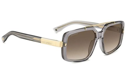 Sunglasses Dsquared2 D20120/S KB7/HA Rechteck Grau