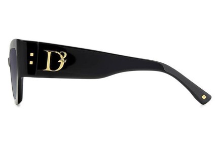 Sonnenbrille Dsquared2 D20132/S 807/9O Cat Eye Schwarz