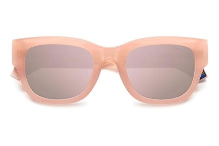 Sunglasses Polaroid PLD6213/S/X 35J/JQ Polarized Rechteck Rosa