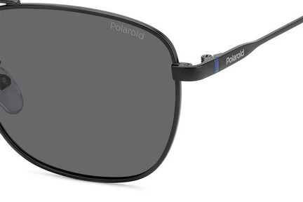 Sonnenbrille Polaroid PLD4172/G/S/X 003/M9 Polarized Rechteck Schwarz