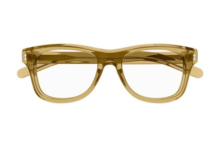 Glasses Gucci GG1526O 008 Quadratisch Gelb