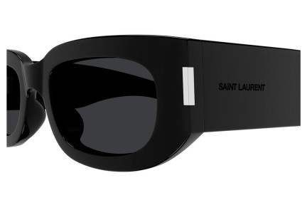 Sunglasses Saint Laurent SL697 001 Oval Schwarz