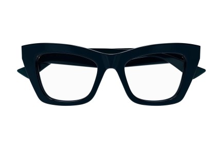 Glasses Bottega Veneta BV1215O 006 Cat Eye Blau