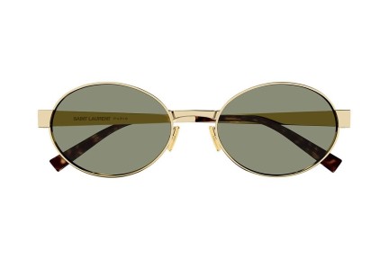 Sonnenbrille Saint Laurent SL692 003 Rund Gold