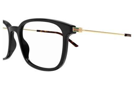 Glasses Gucci GG1577O 005 Quadratisch Schwarz