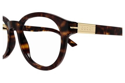 Brillen Gucci GG1503O 002 Rund Havanna