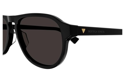 Sonnenbrille Bottega Veneta BV1292S 001 Pilot Schwarz