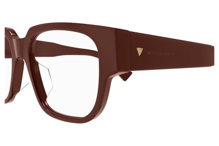 Glasses Bottega Veneta BV1289O 003 Rechteck Rot