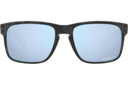 Sonnenbrille Oakley Holbrook OO9102-T9 Polarized Quadratisch Schwarz