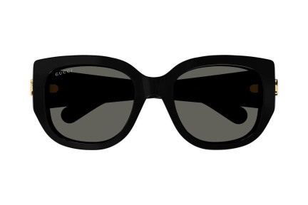 Sonnenbrille Gucci GG1599SA 001 Oval Schwarz