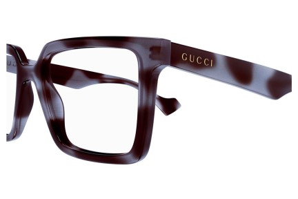 Brillen Gucci GG1540O 008 Quadratisch Grau