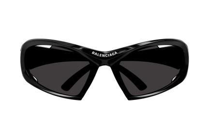 Sonnenbrille Balenciaga BB0318S 001 Oval Schwarz