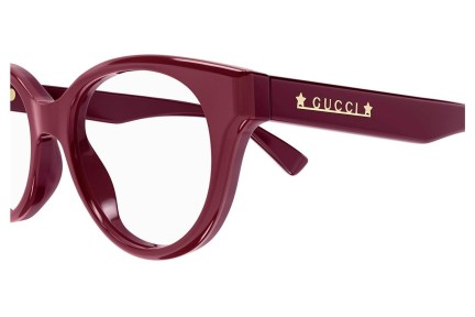 Brillen Gucci GG1590O 006 Rund Rot