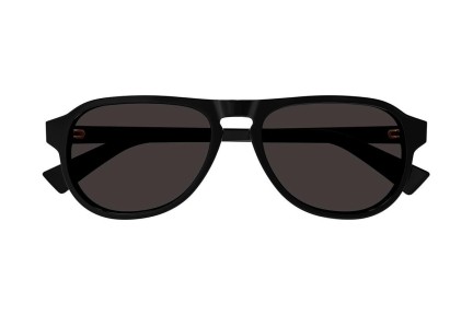 Sonnenbrille Bottega Veneta BV1292S 001 Pilot Schwarz