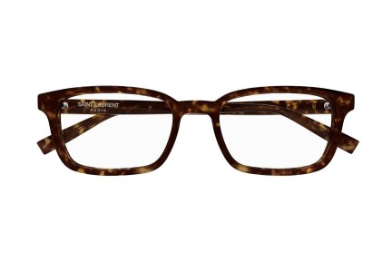 Glasses Saint Laurent SL671 002 Quadratisch Havanna