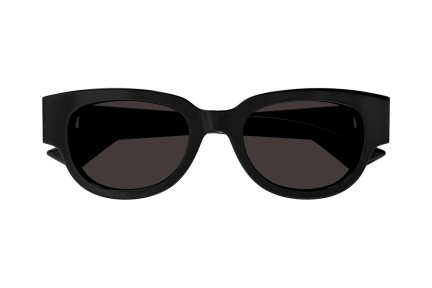 Sonnenbrille Bottega Veneta BV1278SA 001 Rechteck Schwarz