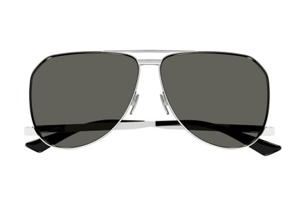 Sunglasses Saint Laurent SL690DUST 002 Pilot Silber