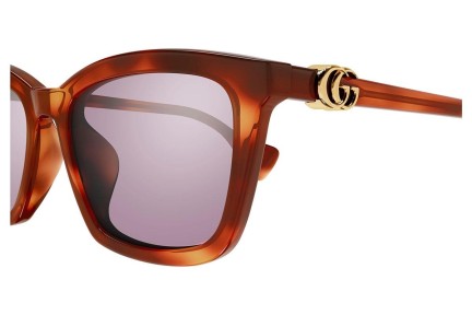 Sonnenbrille Gucci GG1596SK 004 Rechteck Havanna