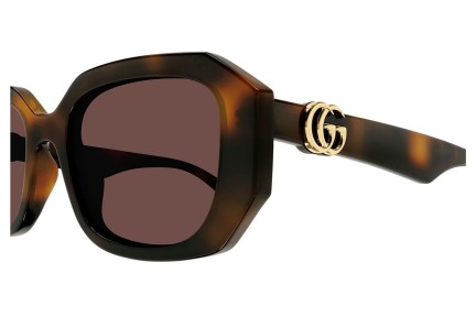 Sunglasses Gucci GG1535S 002 Rechteck Havanna