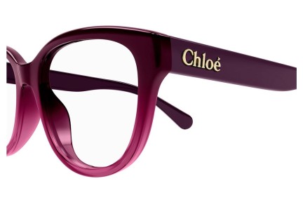 Glasses Chloe CH0243O 007 Rechteck Rot