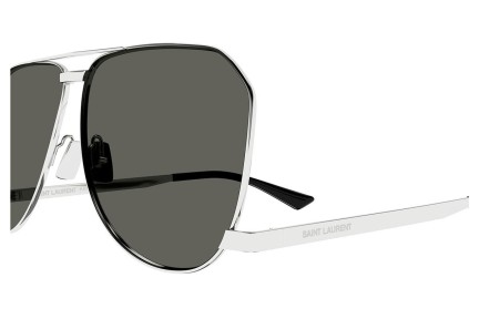 Sonnenbrille Saint Laurent SL690DUST 002 Pilot Silber