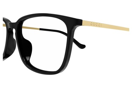 Glasses Gucci GG1609OA 001 Rechteck Schwarz