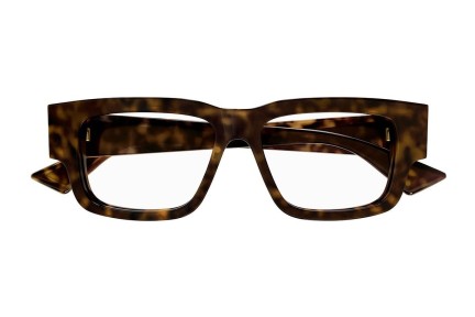 Glasses Bottega Veneta BV1280O 002 Quadratisch Havanna