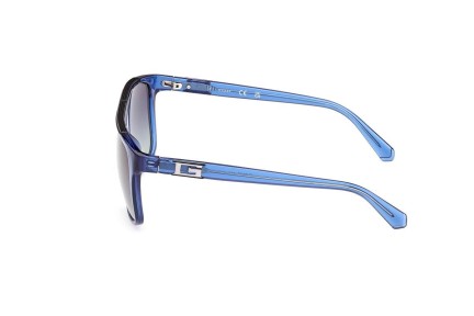 Sunglasses Guess GU00123 90W Quadratisch Blau