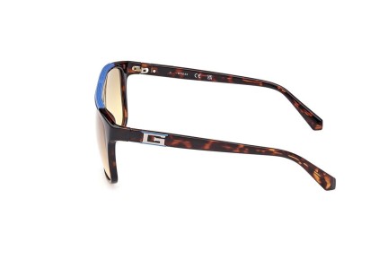 Sonnenbrille Guess GU00123 52F Quadratisch Havanna