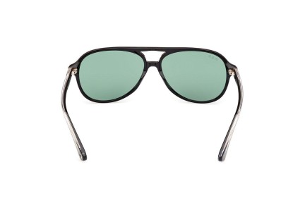 Sunglasses Web WE0368 01N Pilot Schwarz