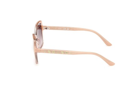 Sonnenbrille Guess GU00100 25F Quadratisch Beige