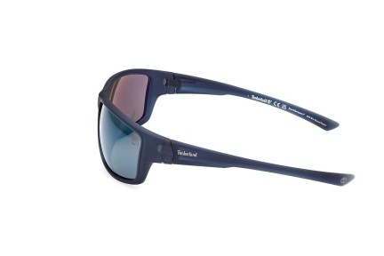 Sonnenbrille Timberland TB00003 91D Polarized Rechteck Blau