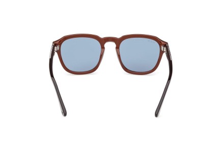 Sunglasses Web WE0370 56V Rund Havanna