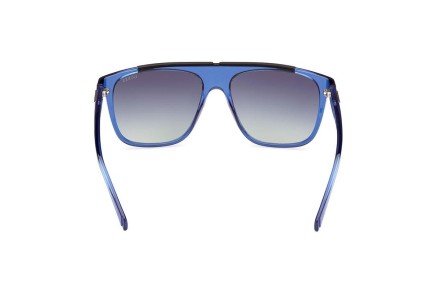 Sonnenbrille Guess GU00123 90W Quadratisch Blau