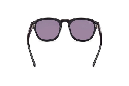 Sonnenbrille Web WE0370 05A Rund Schwarz