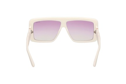 Sunglasses Guess GU00109 21Z Rechteck Weiß