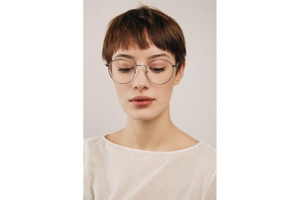 Glasses Kohe by eyerim Max Gold Rund Gold