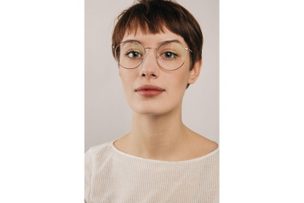 Glasses Kohe by eyerim Max Gold Rund Gold