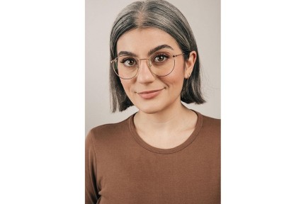 Glasses Kohe by eyerim Max Silver Rund Silber