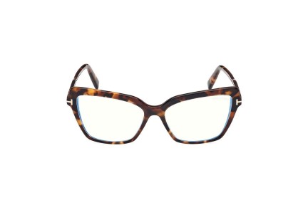 Brillen Tom Ford FT5948-B 052 Cat Eye Havanna