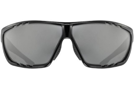 Sunglasses uvex sportstyle 706 Black S3 Rechteck Schwarz